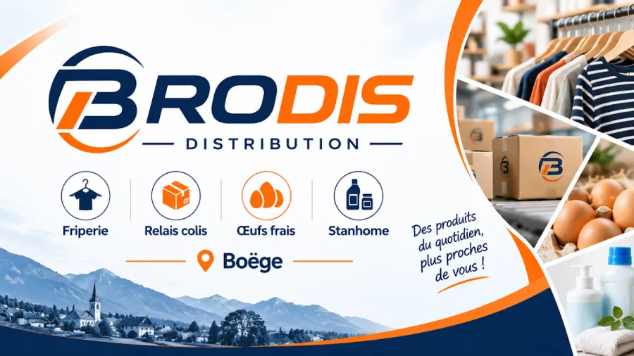 Boucles d'oreilles à 1 euro la paire chez BRODIS à Boëge